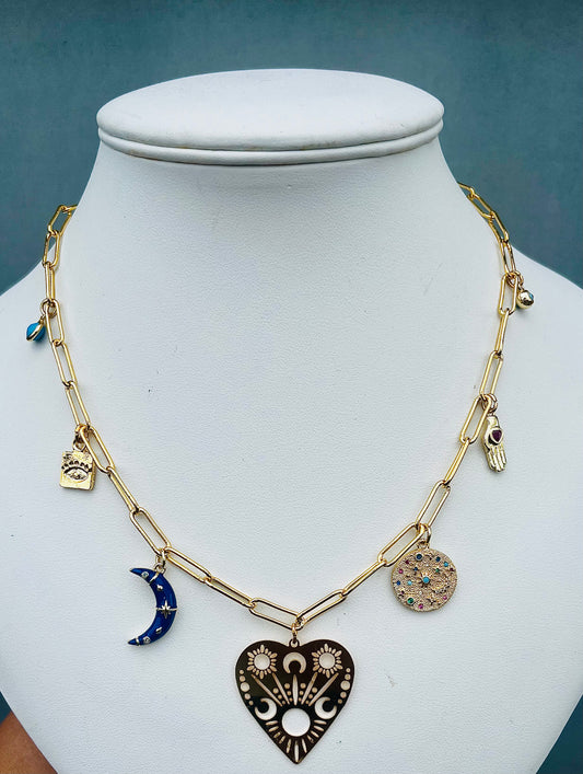 Celestial Charm Necklace