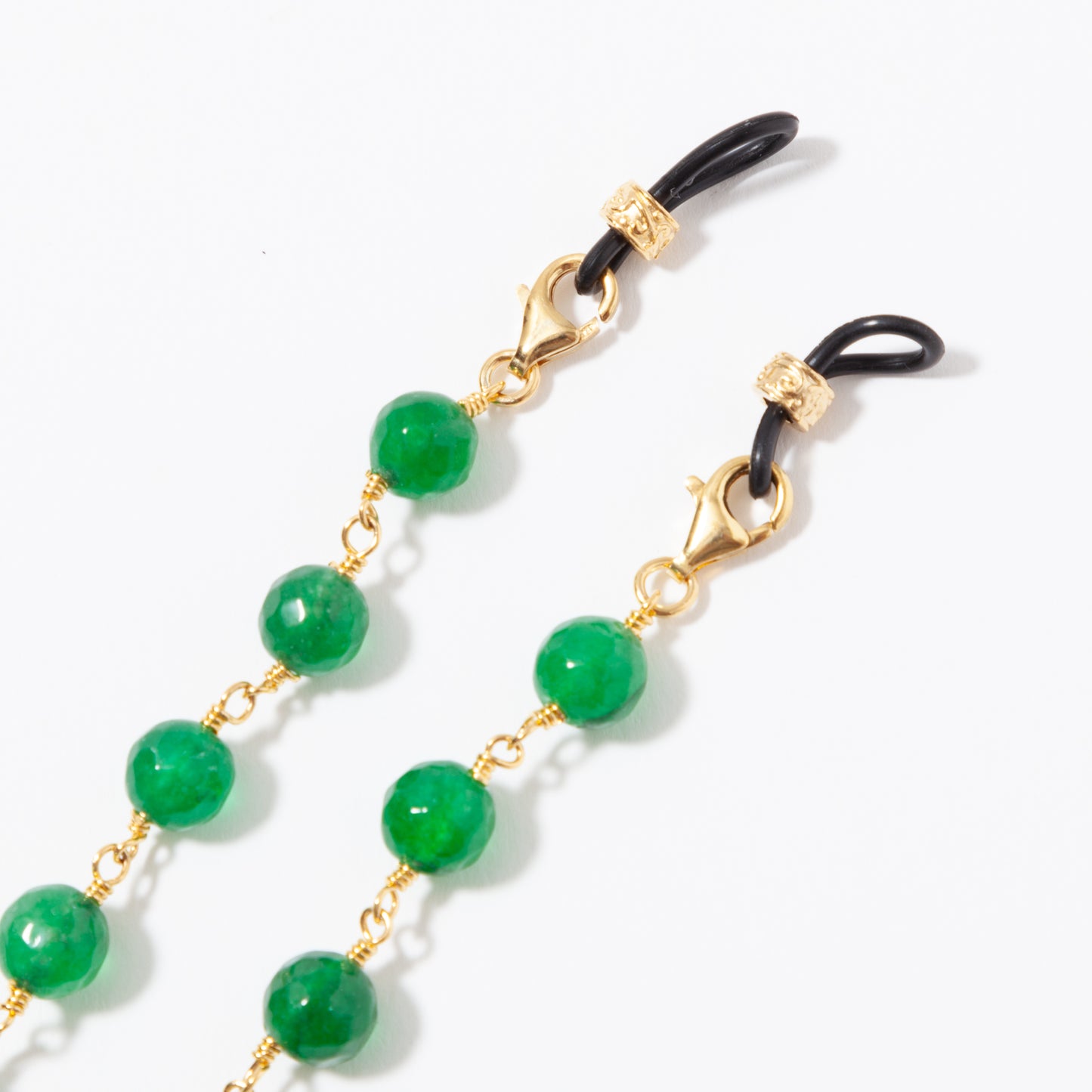 Dark Green Jade Chain