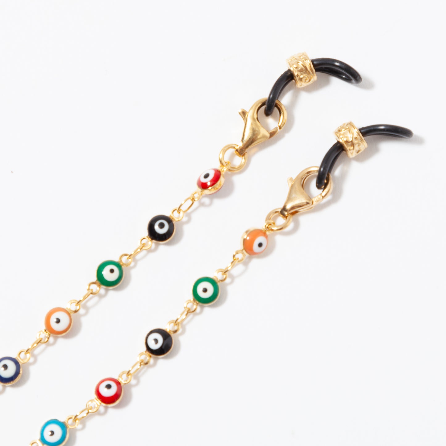 Bright Multi Evil Eye Chain